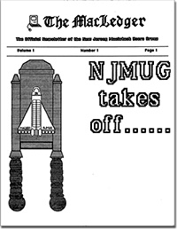 First issue of MacLedger Newsletter